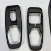 McLaren GT Dry Carbon Fiber Interior Trim Kit - 6-Piece High-Gloss Full Set (Dashboard/Door Panels/Console) OEM-Style