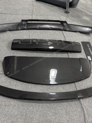 Dry Carbon Fiber Full Body Kit for Rolls-Royce Cullinan UFO Edition - Front Lip Spoiler, Rear Diffuser, Roof Spoiler & Aerodynamic Enhancement (OEM+ Fitment)