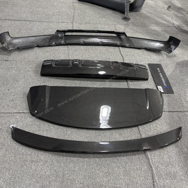 Dry Carbon Fiber Full Body Kit for Rolls-Royce Cullinan UFO Edition - Front Lip Spoiler, Rear Diffuser, Roof Spoiler & Aerodynamic Enhancement (OEM+ Fitment)