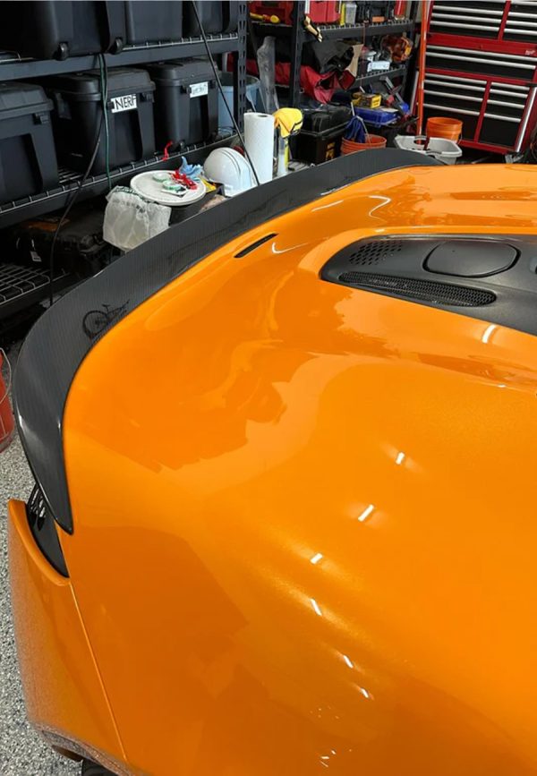 McLaren Artura Dry Carbon Fiber Rear Wing Spoiler - High-Downforce Trunk-Mounted Aero Wing (Aerospace-Grade Carbon) IN STOCK