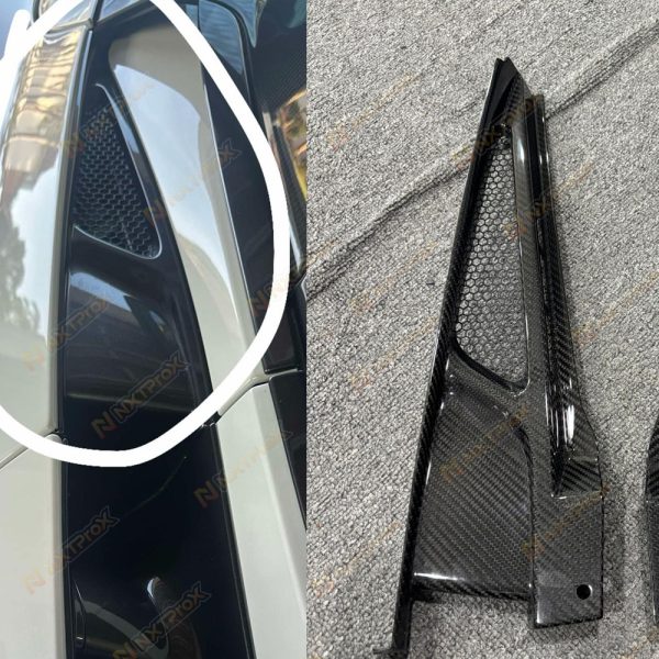 McLaren 720S Spider Dry Carbon Fiber Side Vent – 2PCS Set | Perfect Fitment | High-Quality OEM Replacement