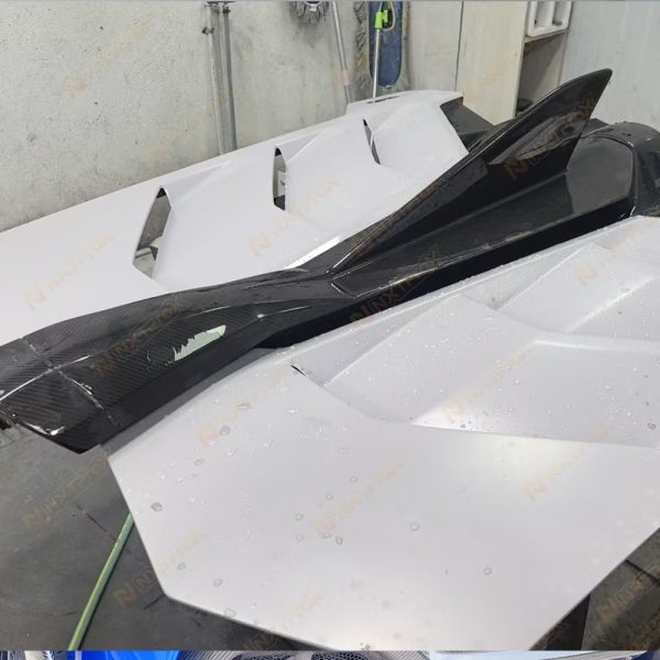 SVJroofscop Lamborghini Aventador SVJ | Dry Carbon Engine Bay Vent | Boost Heat Dissipation