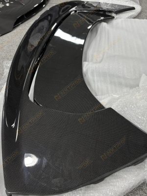 Authentic Dry Carbon Fiber Spoiler for Ferrari SF90 / SF90 Stradale / SF90 Spider - Lightweight & High Gloss