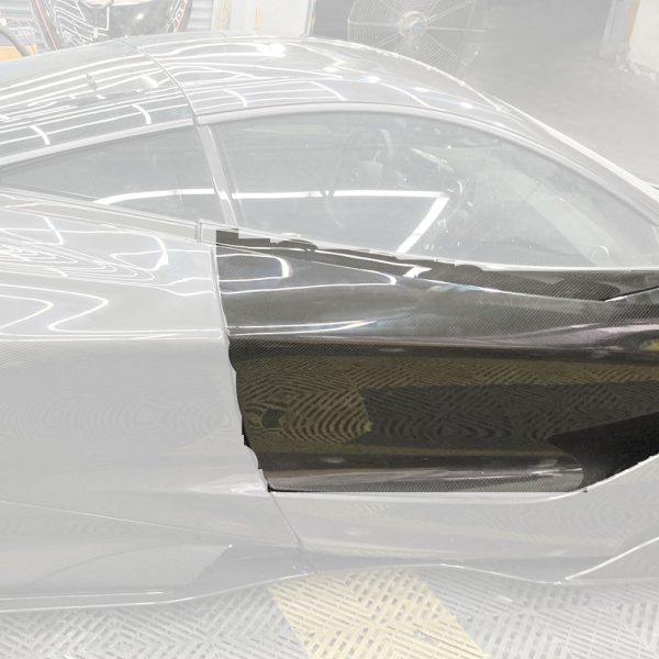 McLaren 720S Dry Carbon Exposed car door Panel OEM Replacement – 4PCS Set