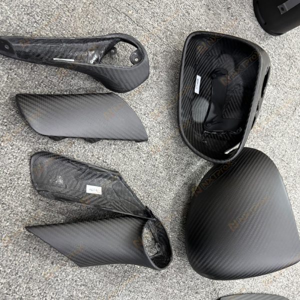 mclaren 720s mirror cover w arm