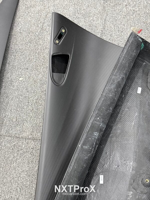 McLaren 720S Coupe Dry Carbon Exposed car door Panel OEM Replacement – 4PCS Set