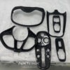 gt interior trim McLaren GT Dry Carbon Fiber Interior Trim Kit - 6-Piece replacment(Dashboard/Door Panels/Console)