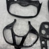 gtinterior trim 1 McLaren GT Dry Carbon Fiber Interior Trim Kit - 6-Piece replacment(Dashboard/Door Panels/Console)
