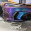 McLaren GT Dry Carbon front bumper canards 100% pre-preg dry carbon fiber 2pcs/set
