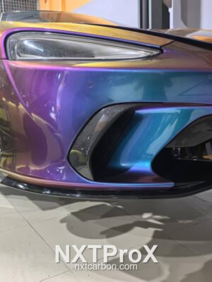 McLaren GT Dry Carbon front bumper canards 100% pre-preg dry carbon fiber 2pcs/set